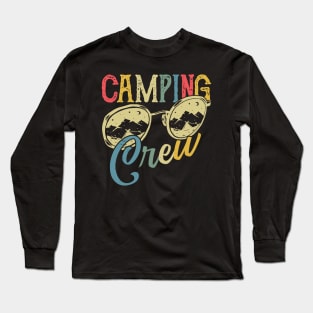 Camping Crew 2022 Camping Matching for Family Camper Group Long Sleeve T-Shirt